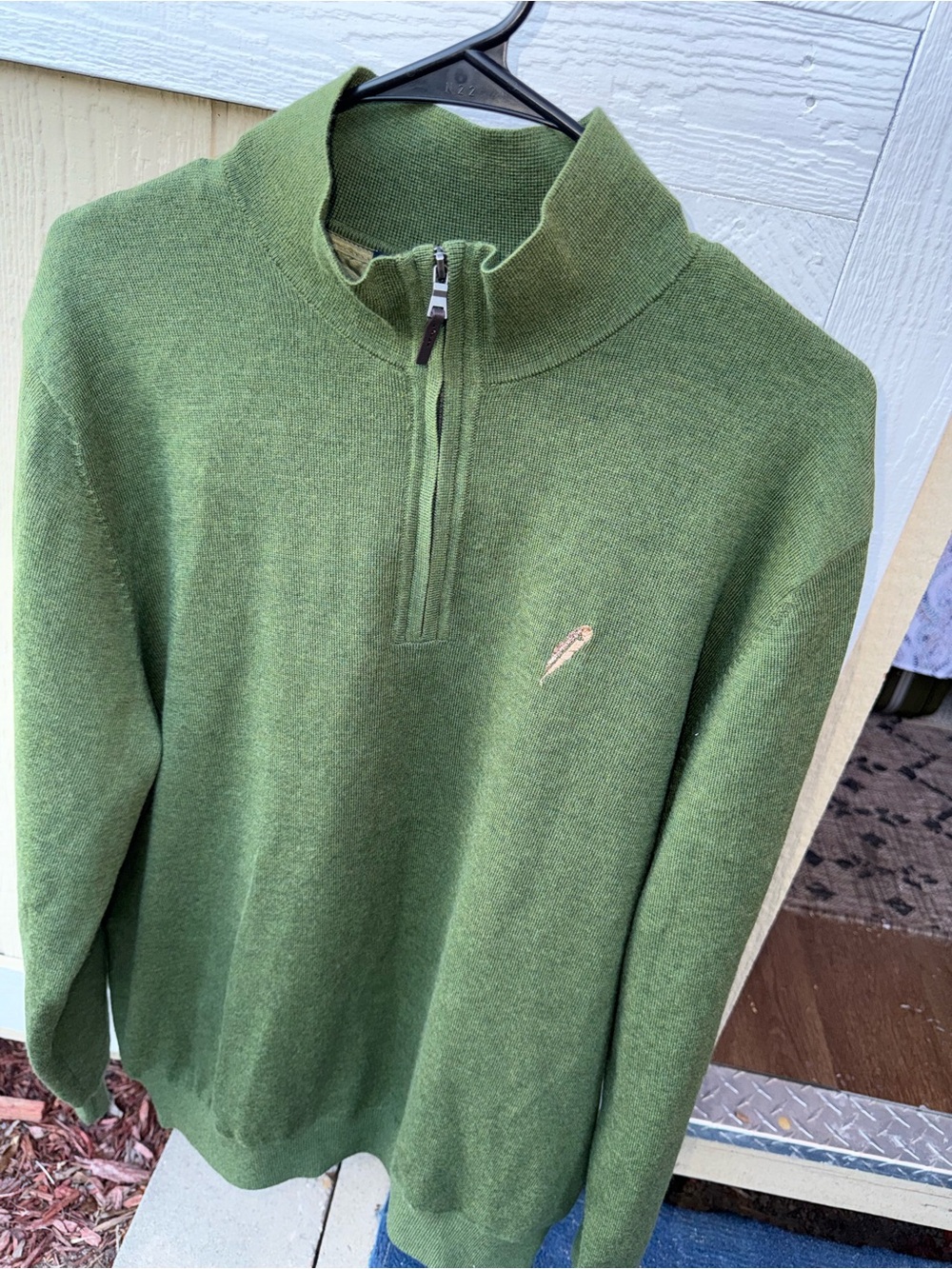 FAIRWAY & GREENE BARUFFA MERINO QUARTER
ZIP WINDSWEATER